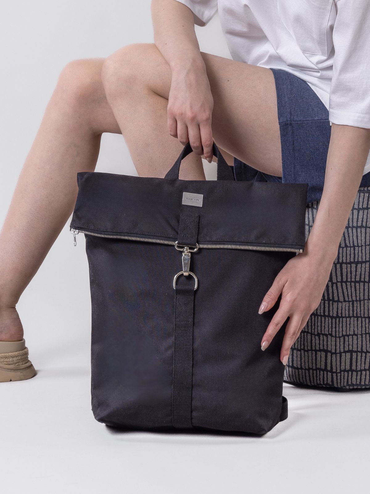 KOHMEA TECH reppu, musta