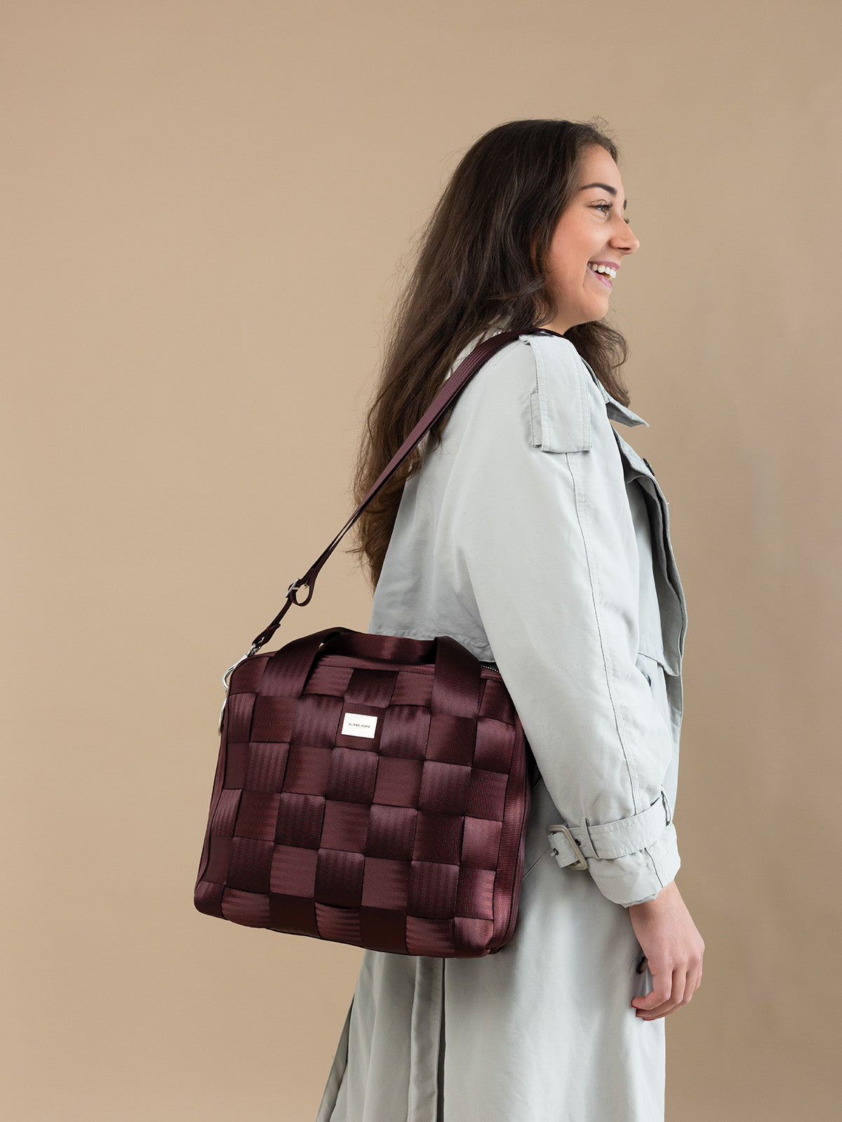 HALLA bag, burgundy