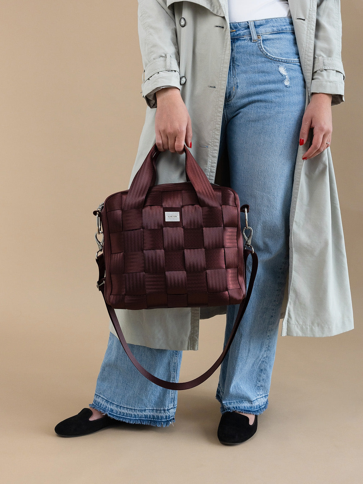 HALLA bag, burgundy