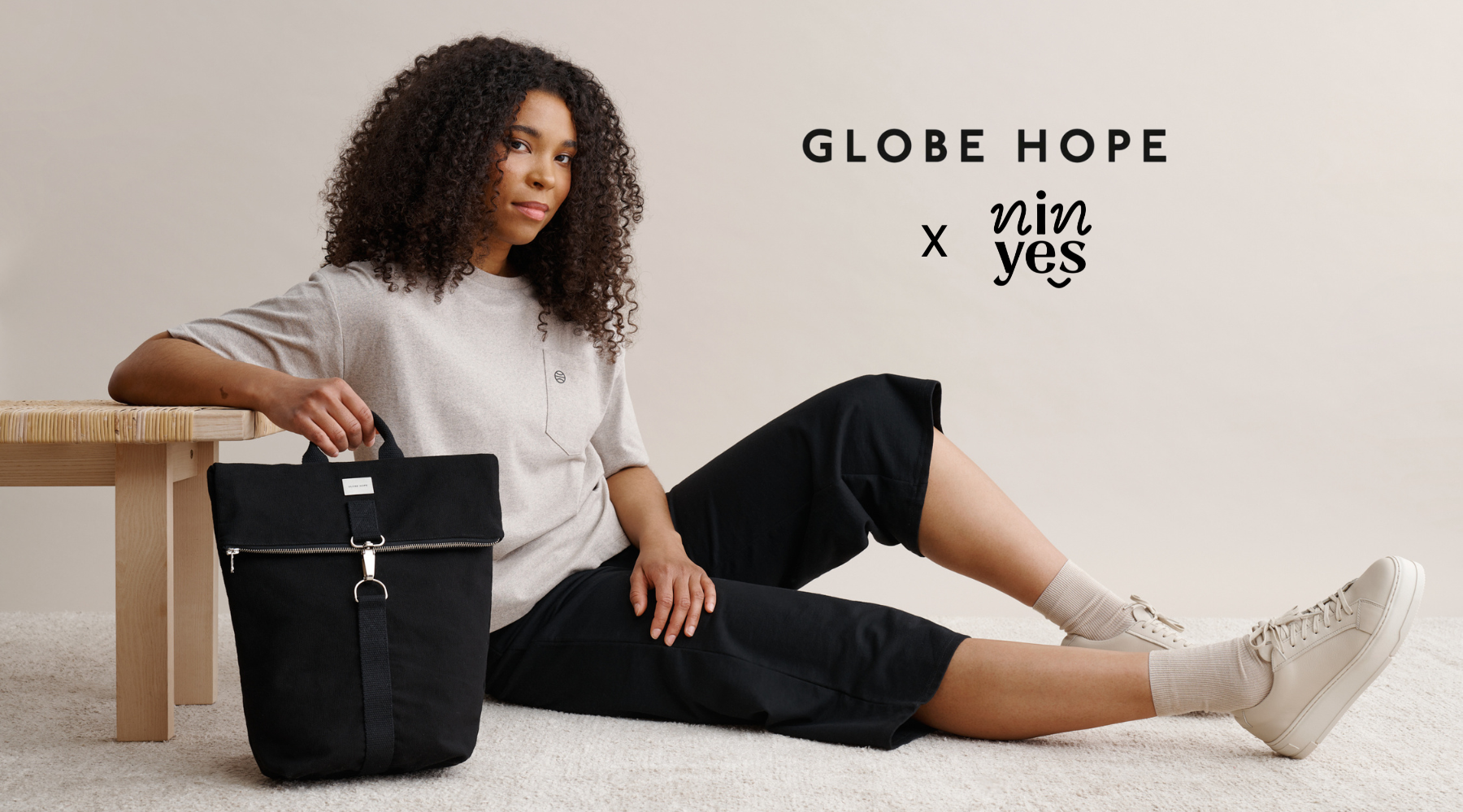 Globe Hope, Ninyes yhteustyöbanneri.