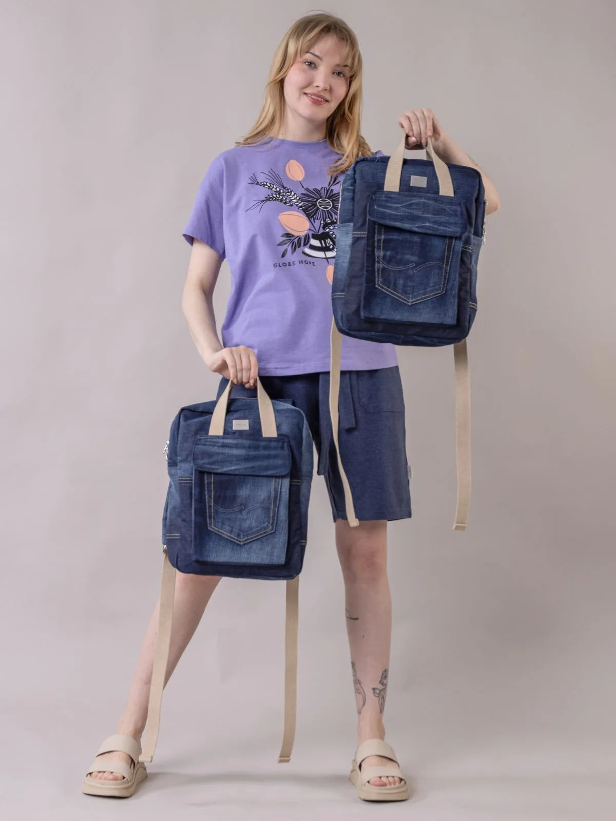 KAARINA backpack, jeans