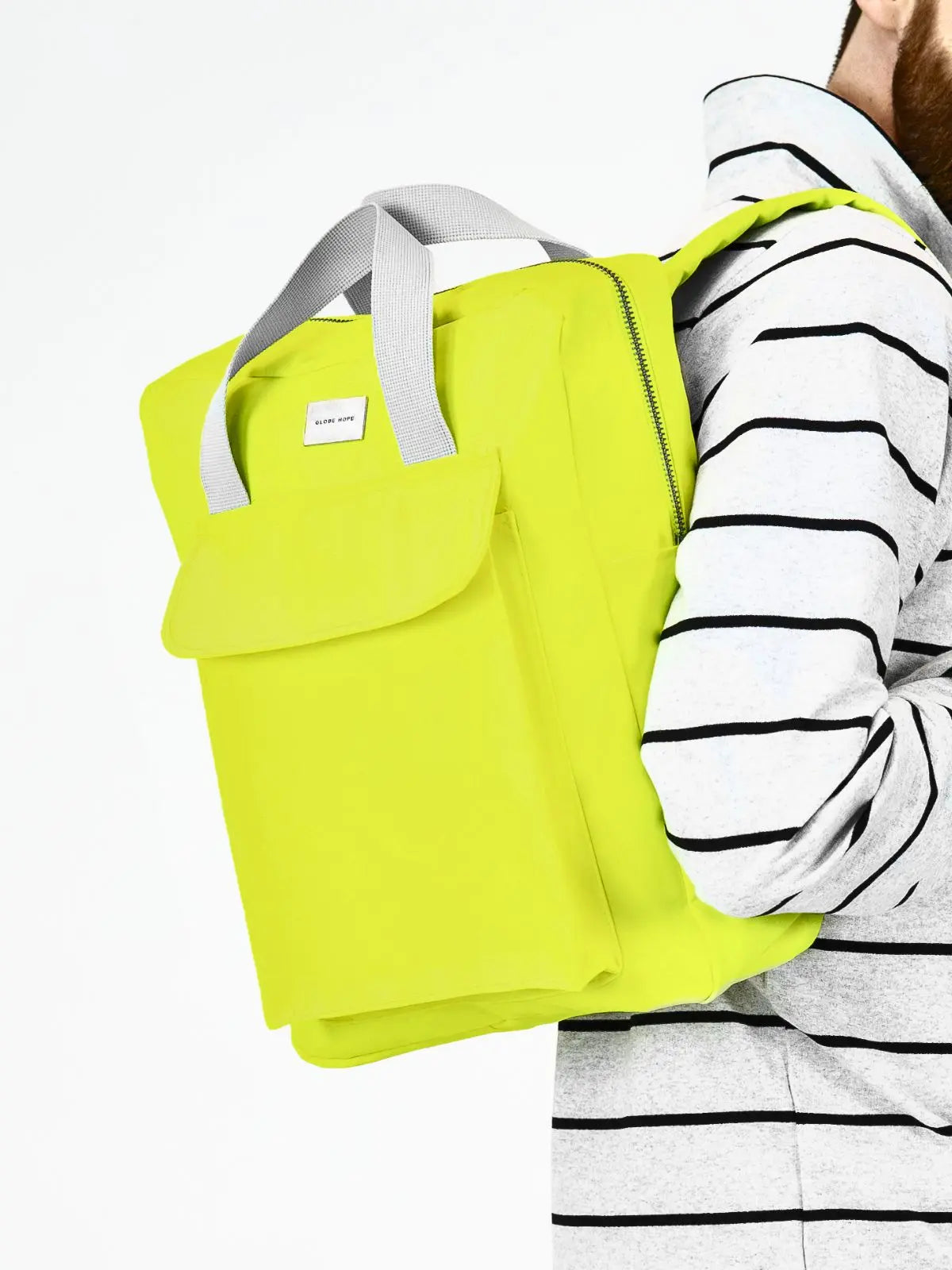 KAARINA 2.0 backpack neon yellow Globe Hope