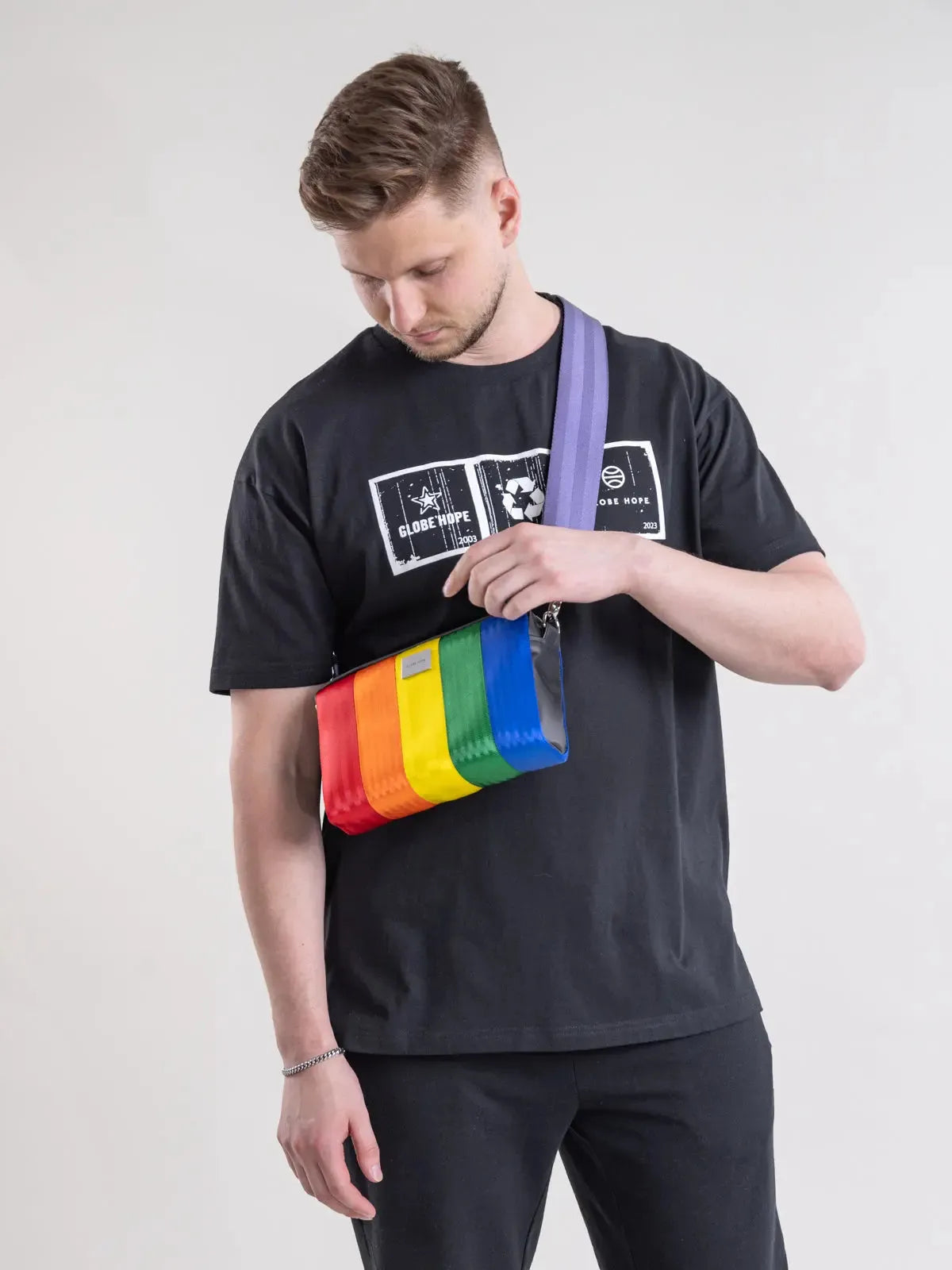 KASTE VEGAN laukku, pride Globe Hope