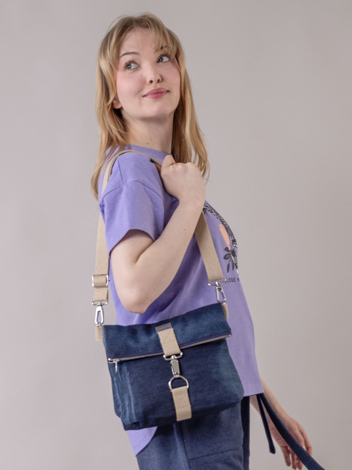 TUISKU bag, denim