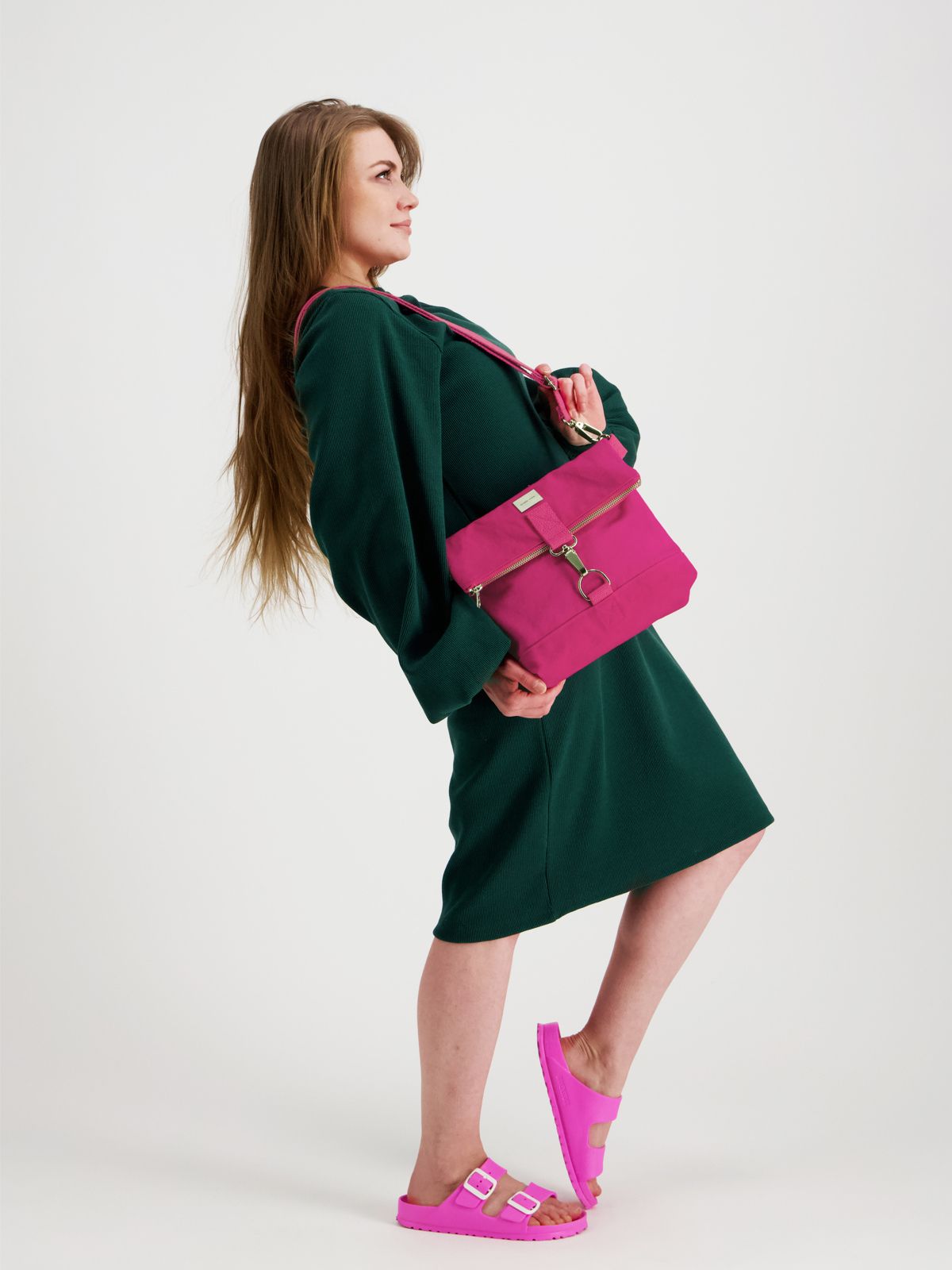 TUISKU laukku, pinkki