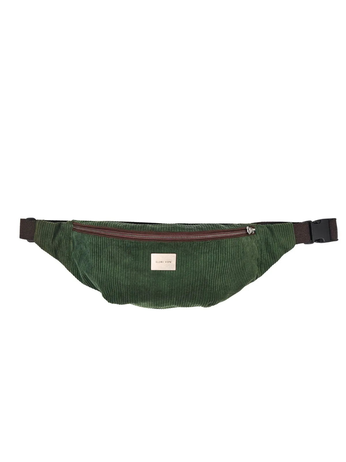 Globe Hope, TYRÄKKI laukku, oliivin vihreä vakosametti, tuotekuva edestä.