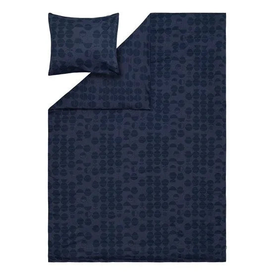 UHKU duvet cover set, navy blue