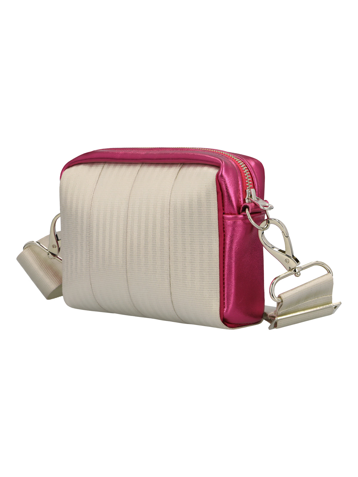 UTU bag, fuchsia / pearl grey