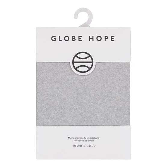 UUTTU fitted sheet, grey