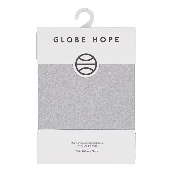 UUTTU fitted sheet, grey