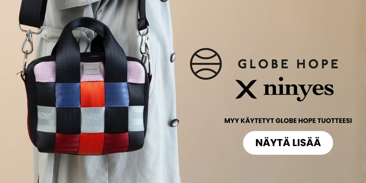 Globe Hope x Ninyes: Myy käytetyt Globe Hope -tuotteesi. Näytä lisää.
