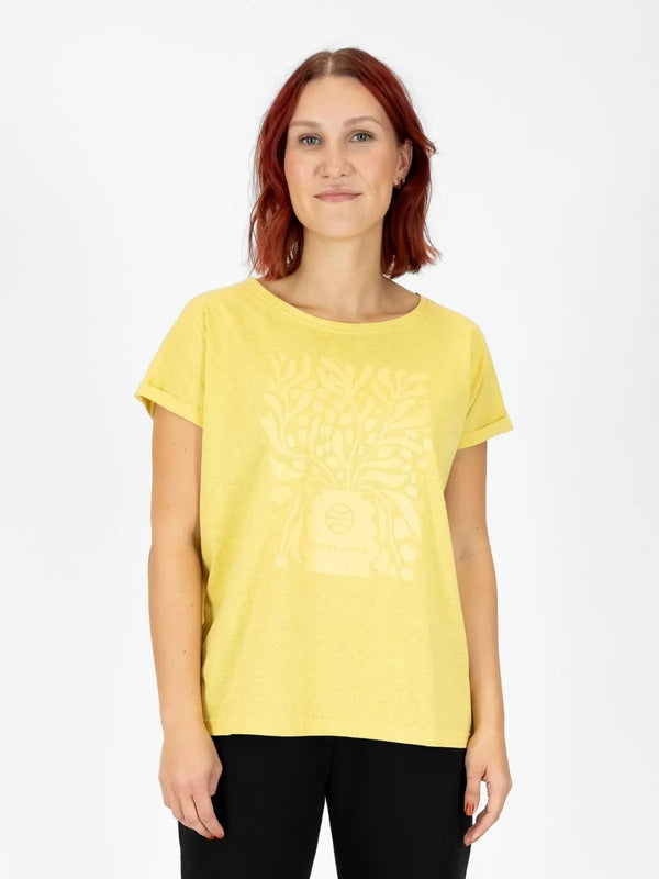 SOKOSTI t-paita, keltainen Globe Hope