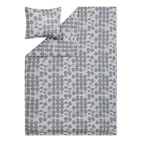UHKU duvet cover set, grey