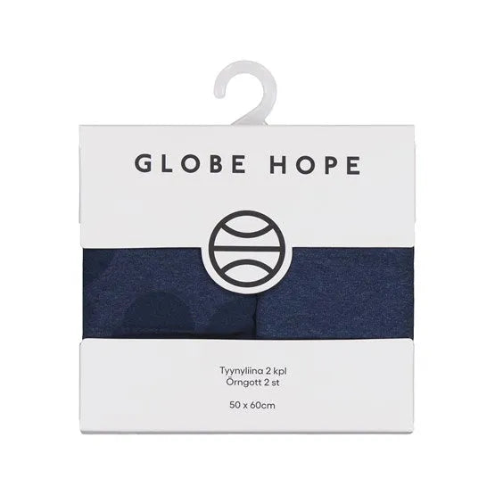 UTUKKA pillowcase set 2 pcs/pkt, navy blue