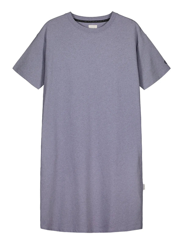 KITINEN  t-shirt dress, dark lavender